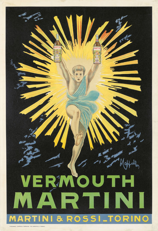 "Vermouth Martini" de Leonetto Cappiello | Póster impreso