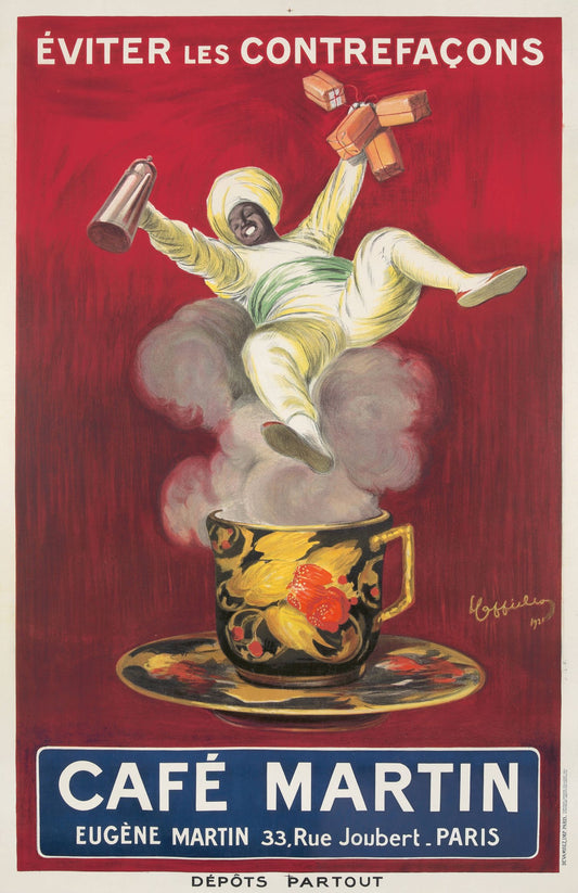 "Café Martin" de Leonetto Cappiello | Póster impreso