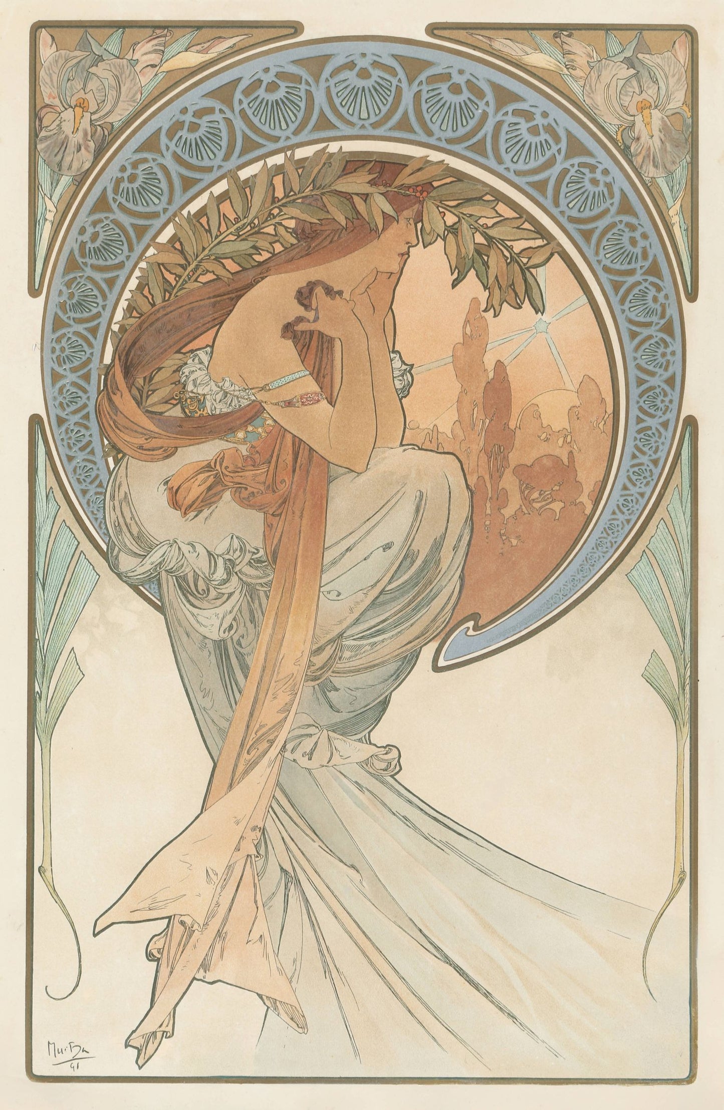 "La Poesía" Alphonse Mucha