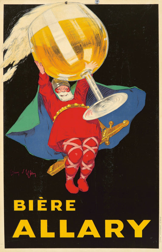 "Cerveza Allary" de Jean d'Ylen | Póster impreso