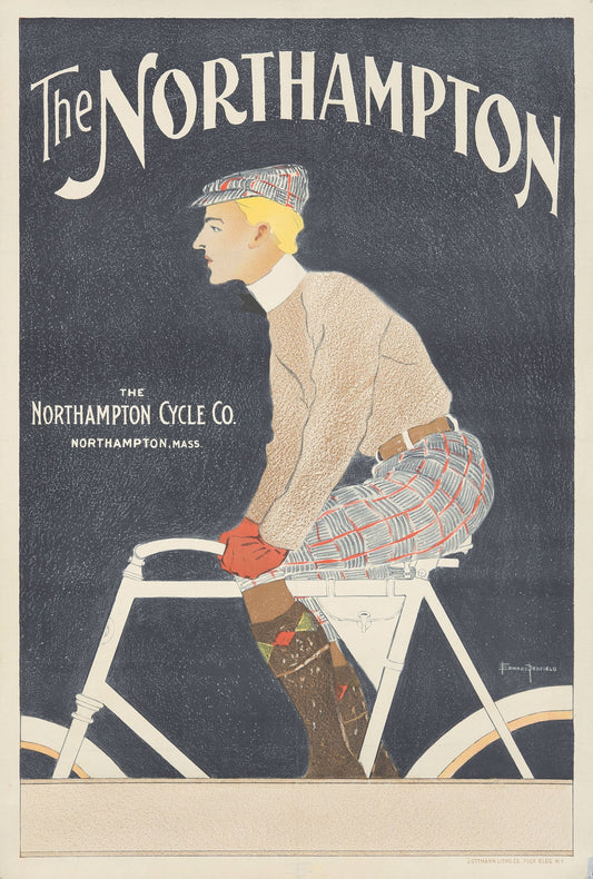 "The Northampton Cycle Co." de Edward Penfield