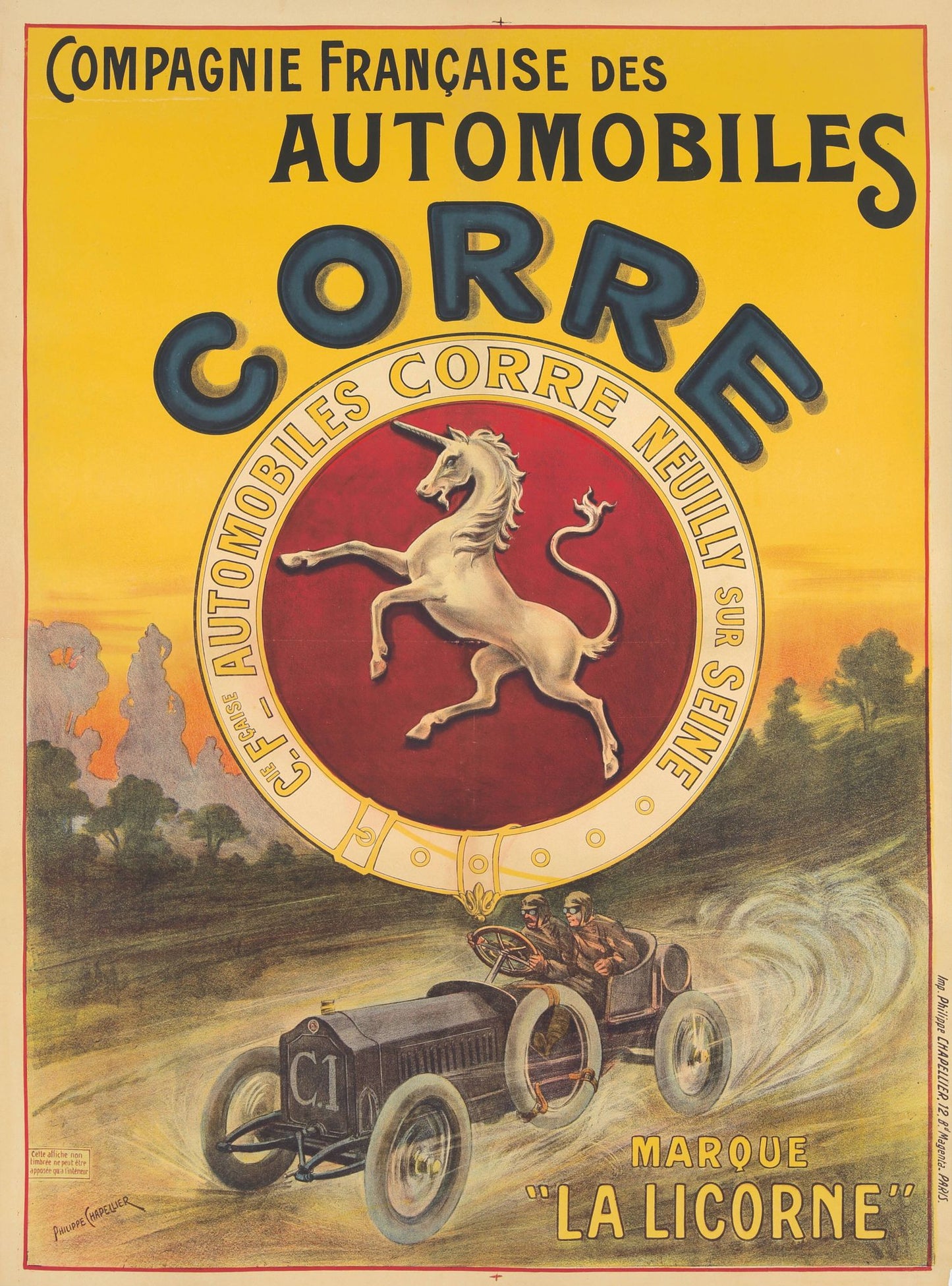 "Corre La Licorne" de Philippe Chapellier