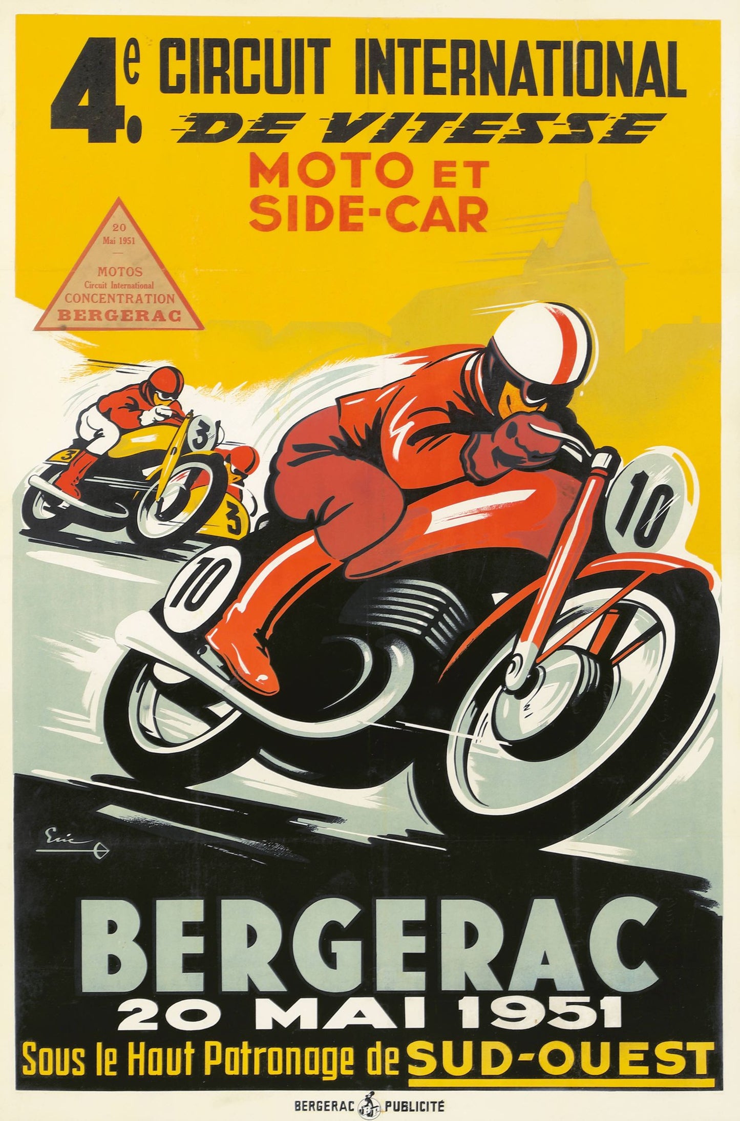 "4º Circuito Internacional de Velocidad – Moto y Side-Car" de Éric
