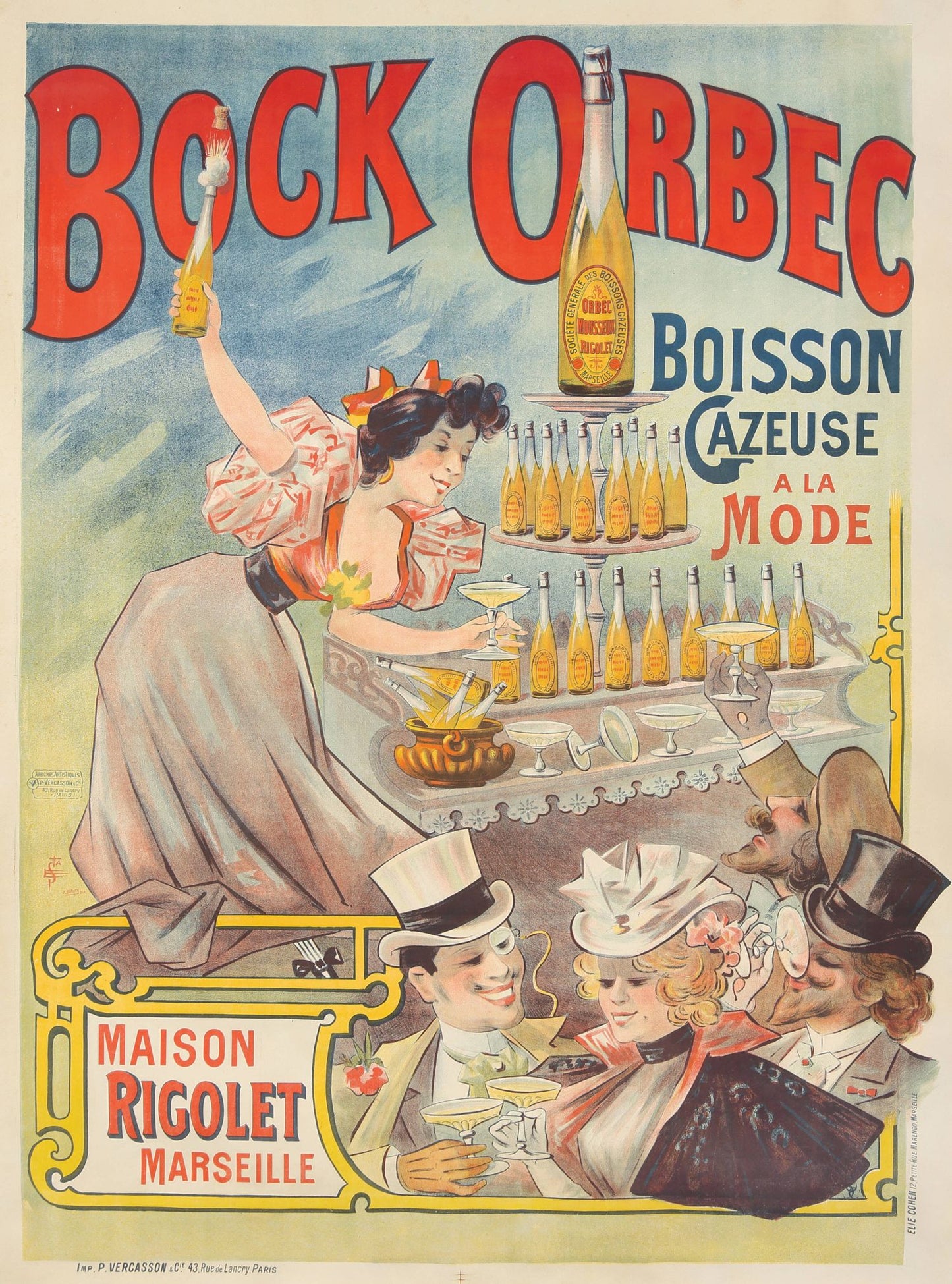 Póster de "Cerveza Bock Orbec"