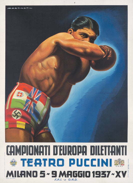 "Campeonatos de Europa de Boxeo Aficionado Milán 1937" de Martino M. Martini