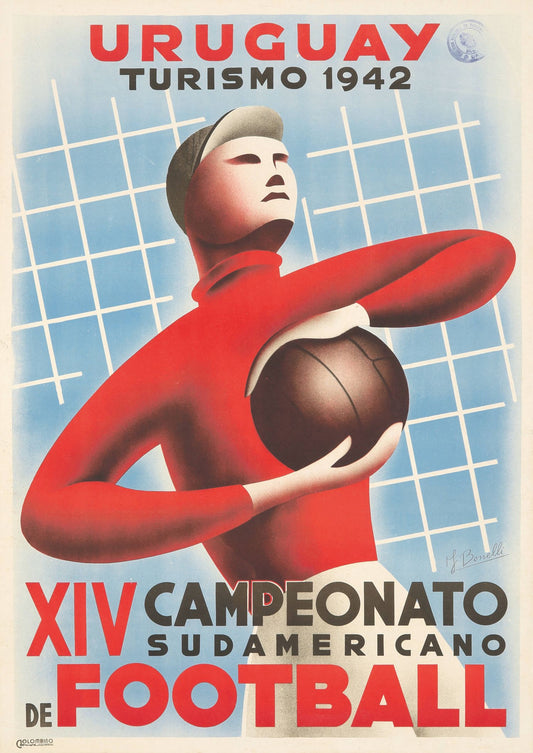 "XIV Campeonato Sudamericano de Football Uruguay 1942" de J. Bonelli