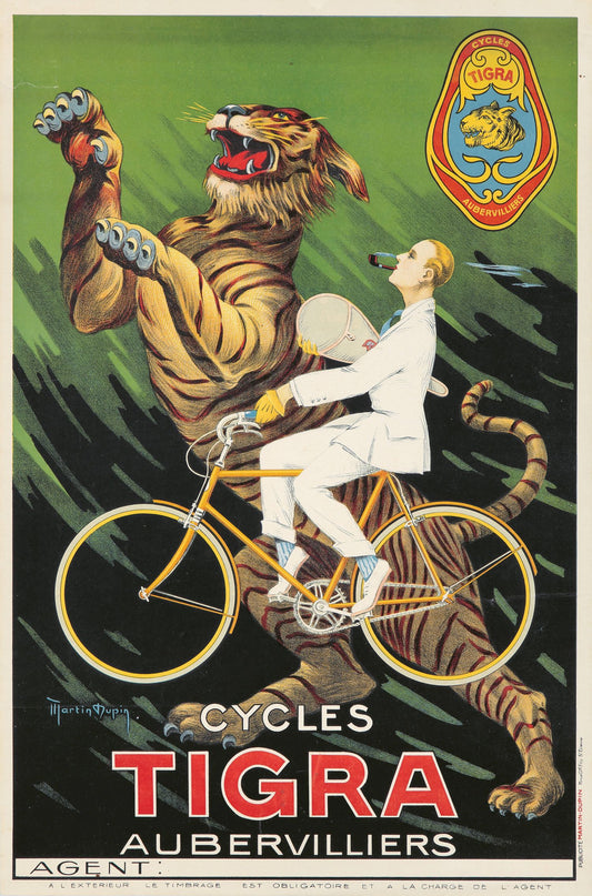 "Cycles Tigra Aubervilliers" de Martin Dupin