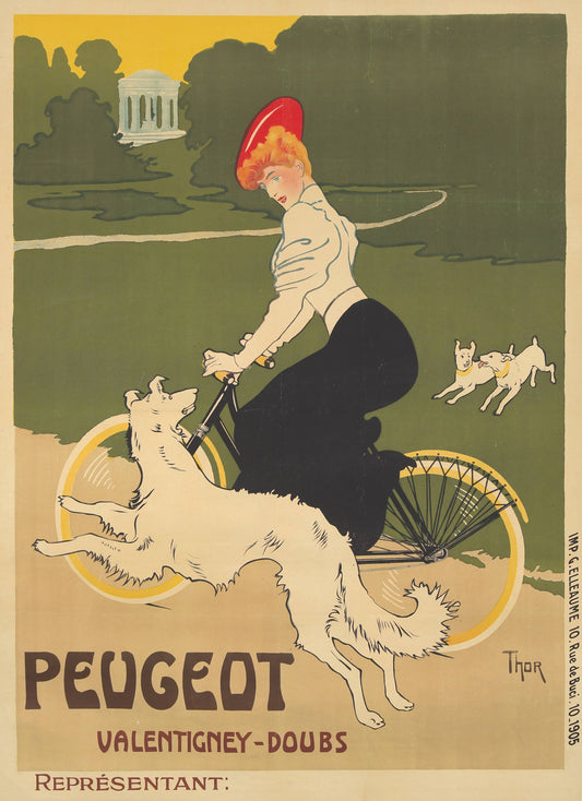 "Bicicletas Peugeot" de Walter Thor
