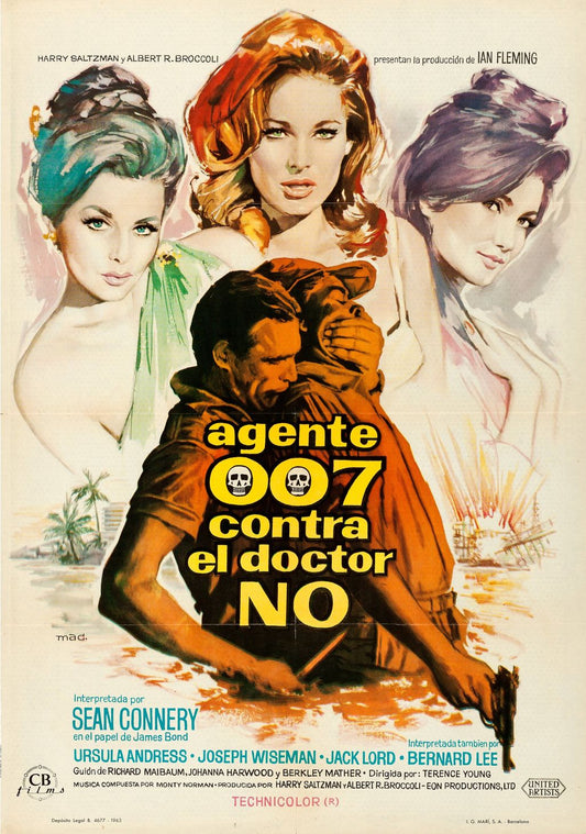 James Bond Agente 007 Contra el Doctor No