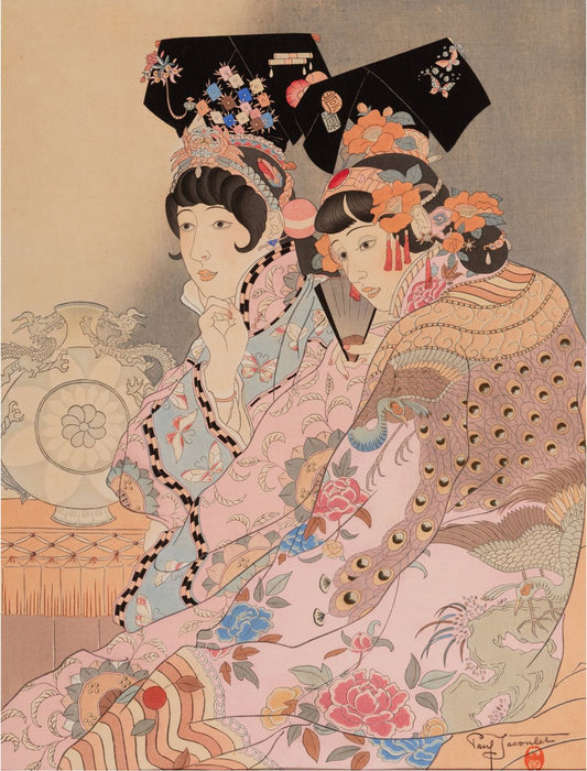 Arte Japonés - Les Jades Chinoise de Paul Jacoulet