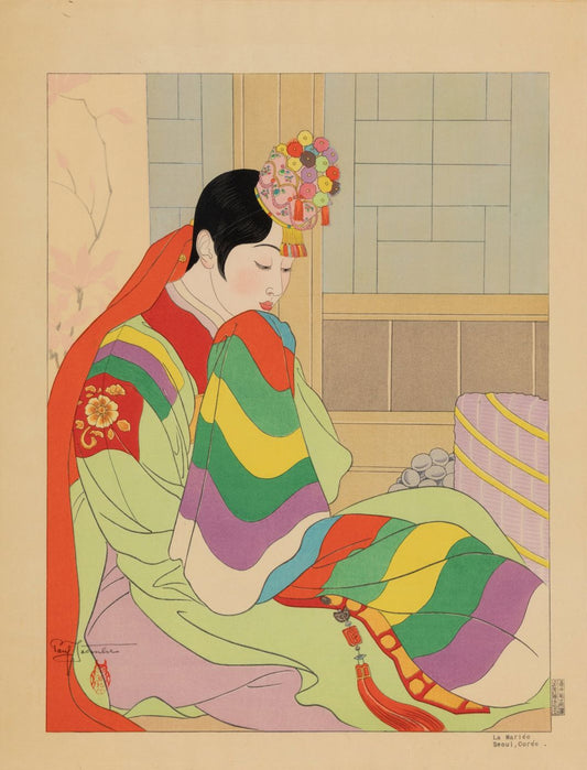 Arte Japonés - La Novia de Paul Jacoulet