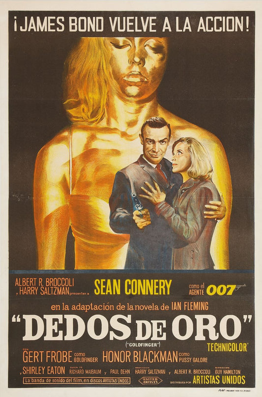 James Bond Dedos de Oro (Goldfinger, 1964)