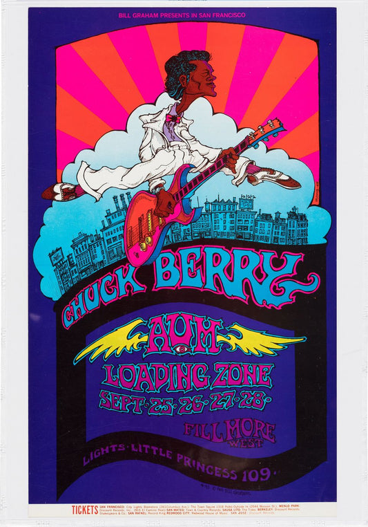Chuck Berry y más en Fillmore West (1969)