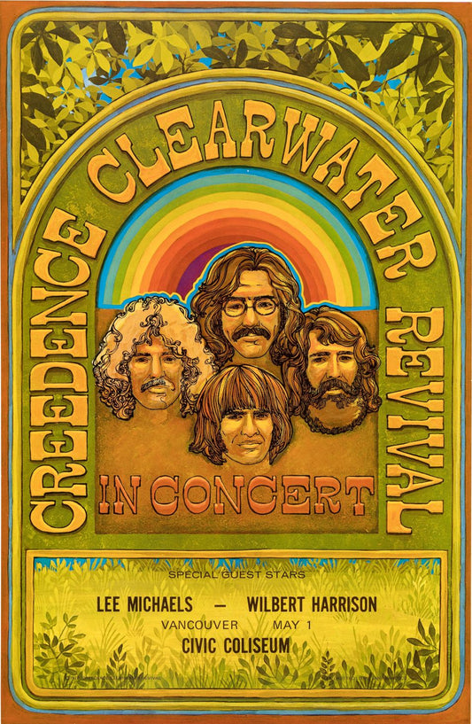 Creedence Clearwater Revival en concierto (mayo de 1970)