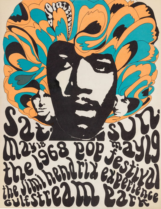 Jimi Hendrix en concierto en Miami, Florida (1968)