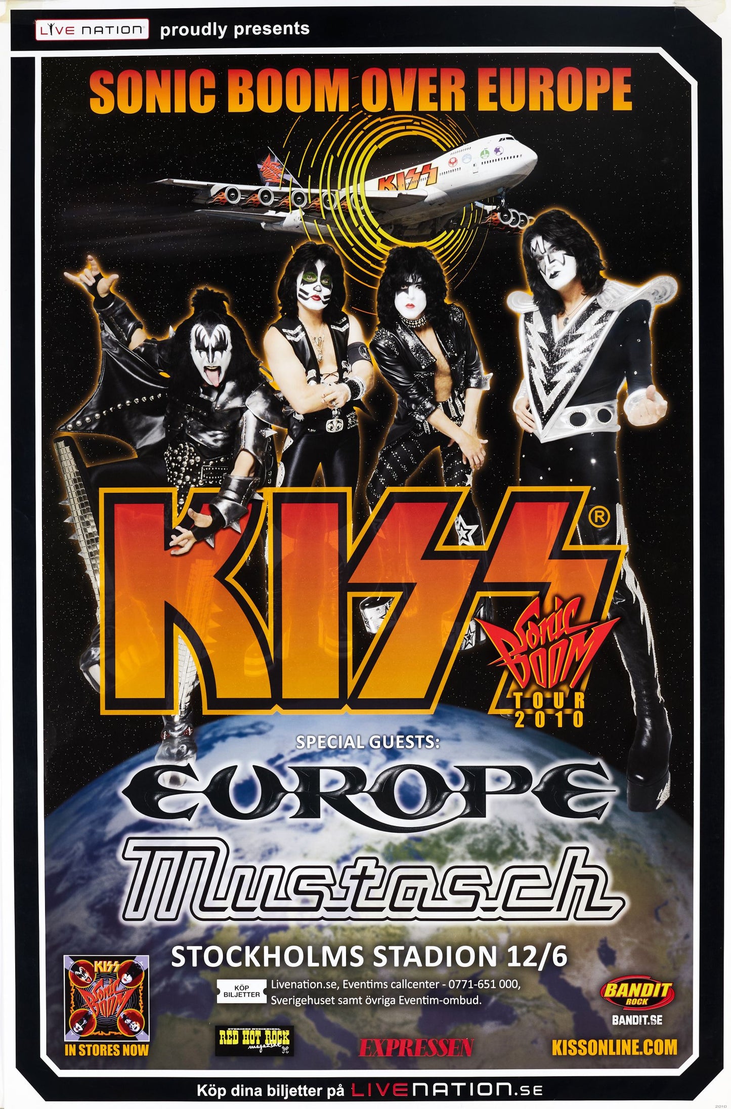 Kiss en vivo en gira europea (2010)
