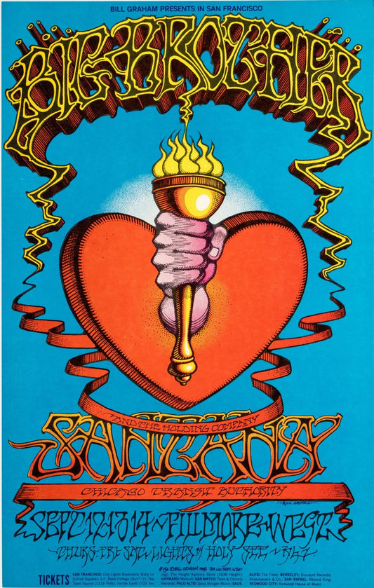 Big Brother y Santana en San Francisco (septiembre 1968)