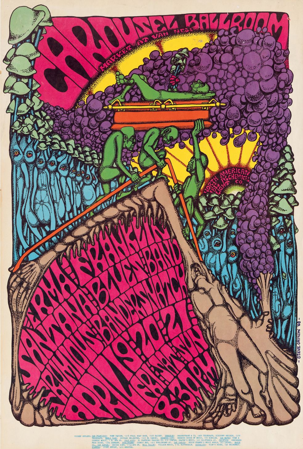 Santana Blues Band, Frumious Bandersnatch, Erma Franklin (1968)