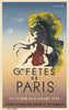 "Grandes Fêtes de Paris" por el artista gráfico A.M. Cassandre