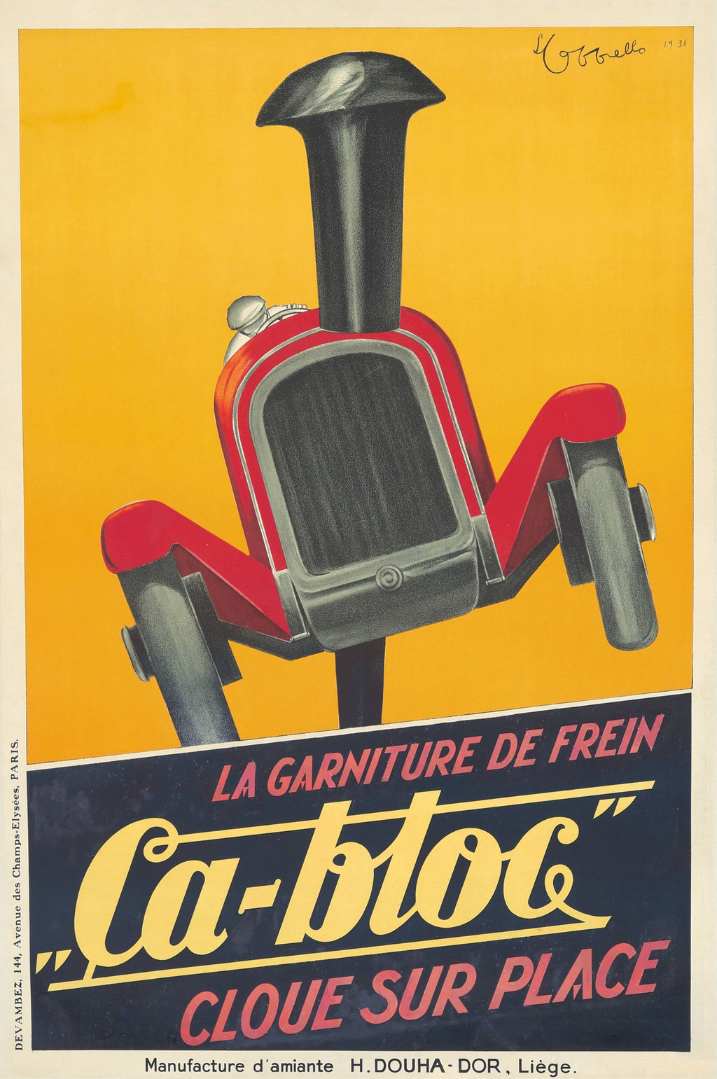 "Ca-bloc" de Leonetto Cappiello