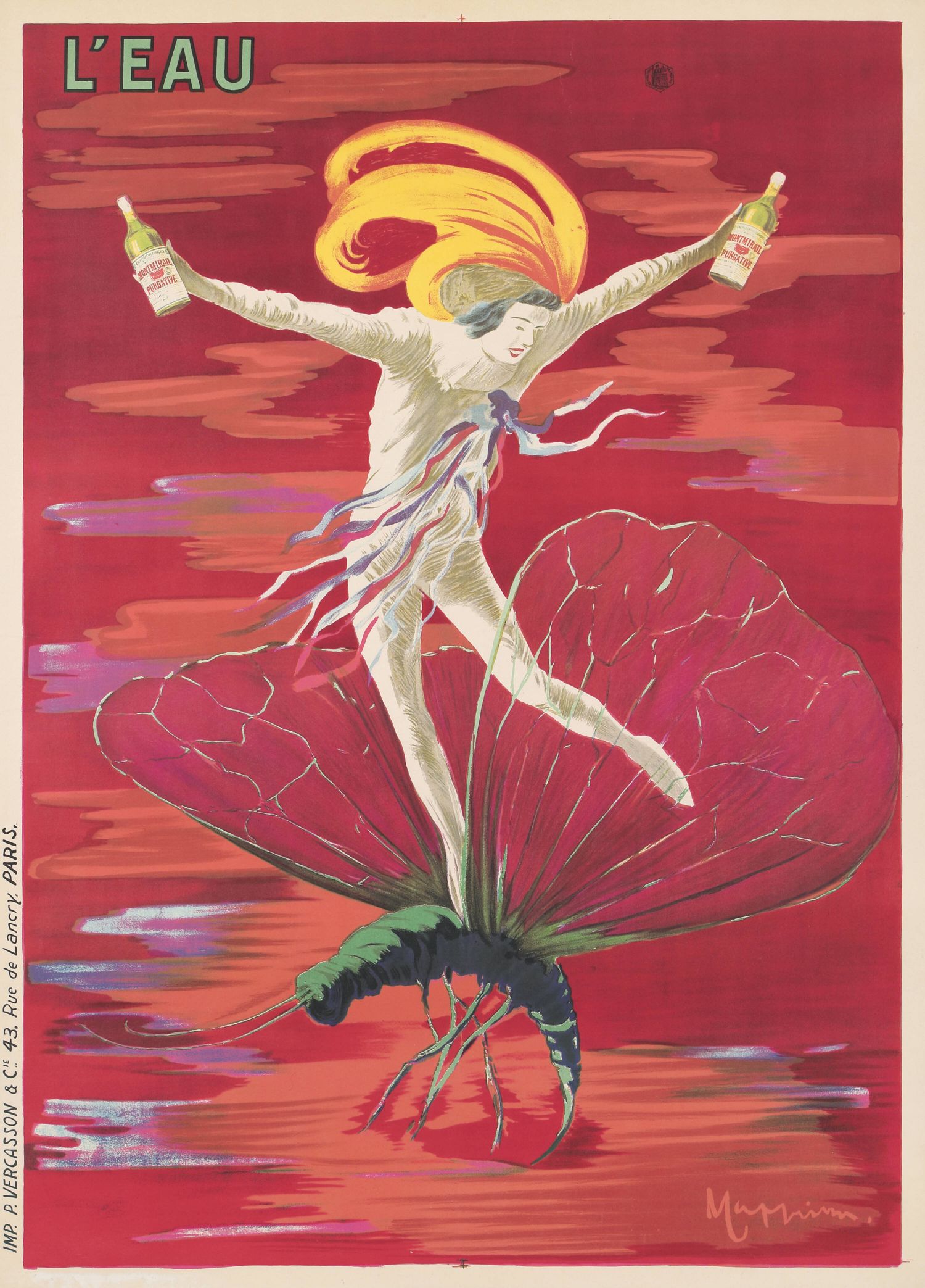"El Agua" de Leonetto Cappiello