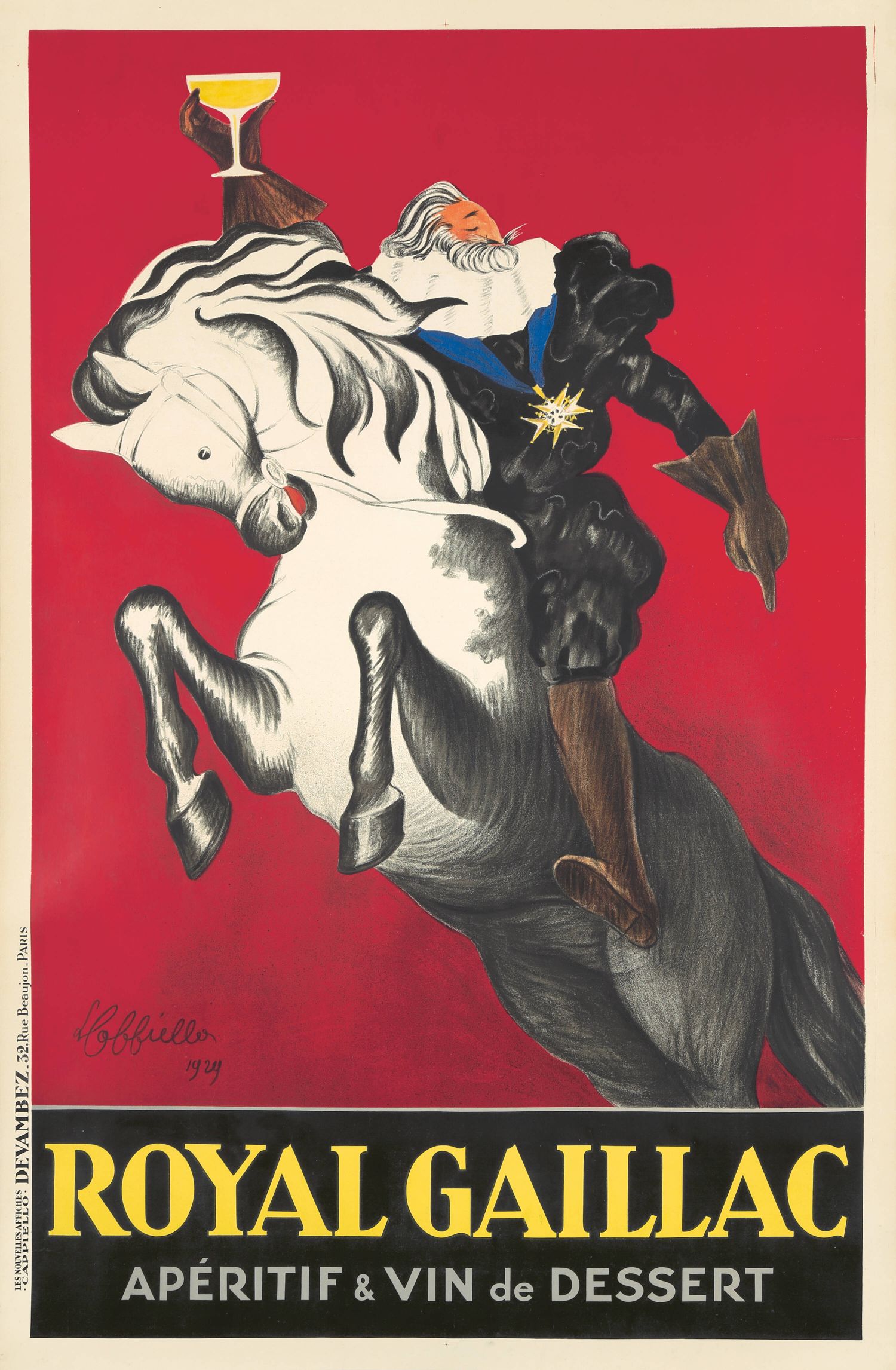 "Royal Gaillac Apéritif & Vin de Dessert" de Leonetto Cappiello