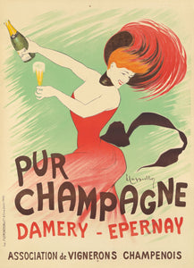"Pur Champagne Damery - Épernay" de Leonetto Cappiello