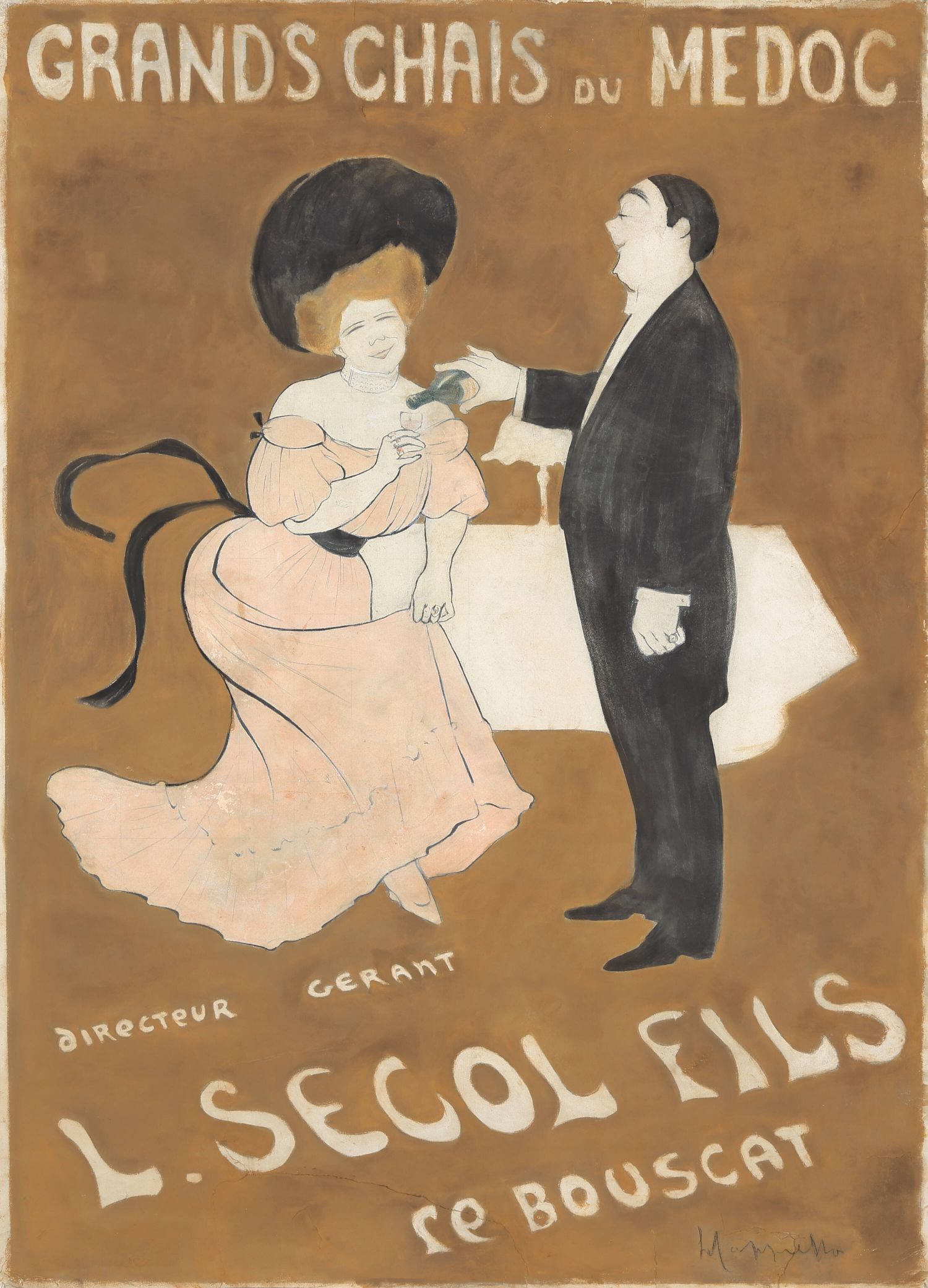 "Grands Chais du Médoc" de Leonetto Cappiello