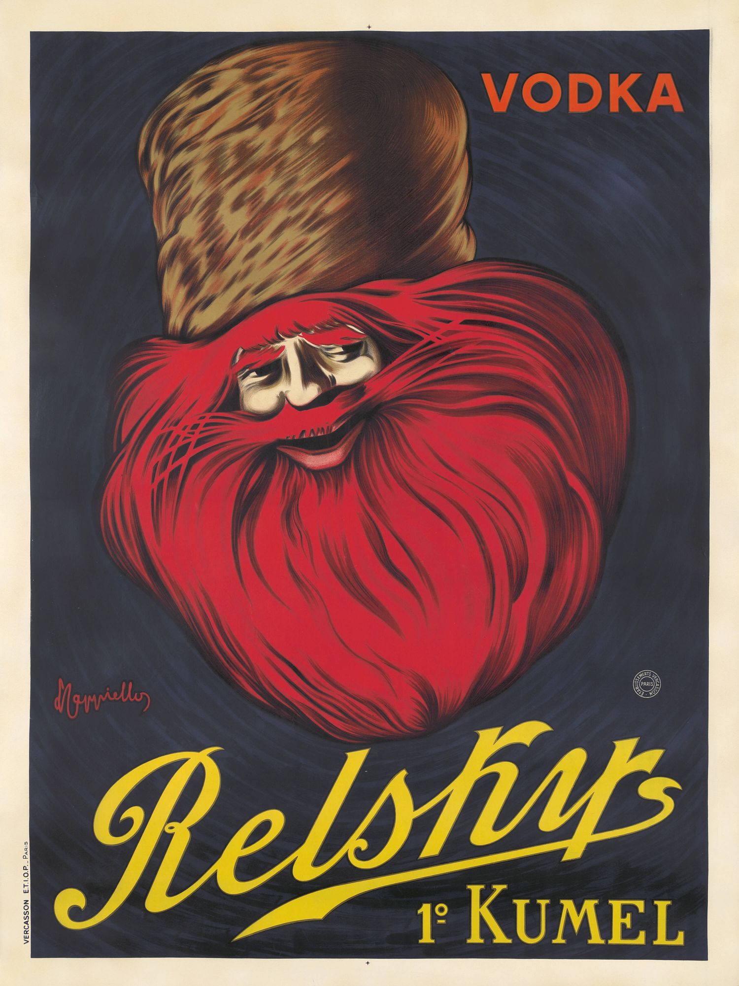 "Vodka Relsky" de Leonetto Cappiello