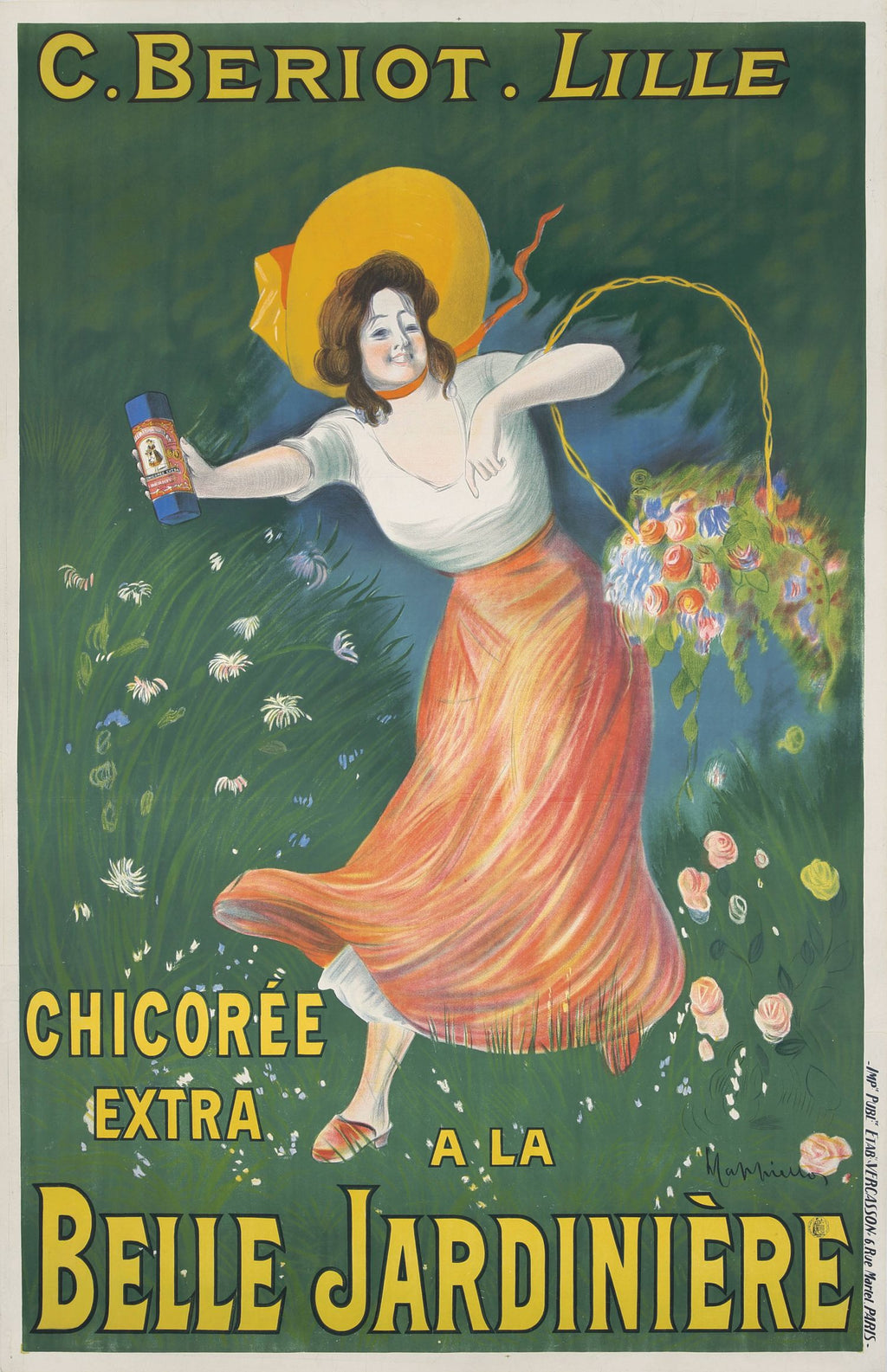 "Chicorée Extra A La Belle Jardinière" de Leonetto Cappiello