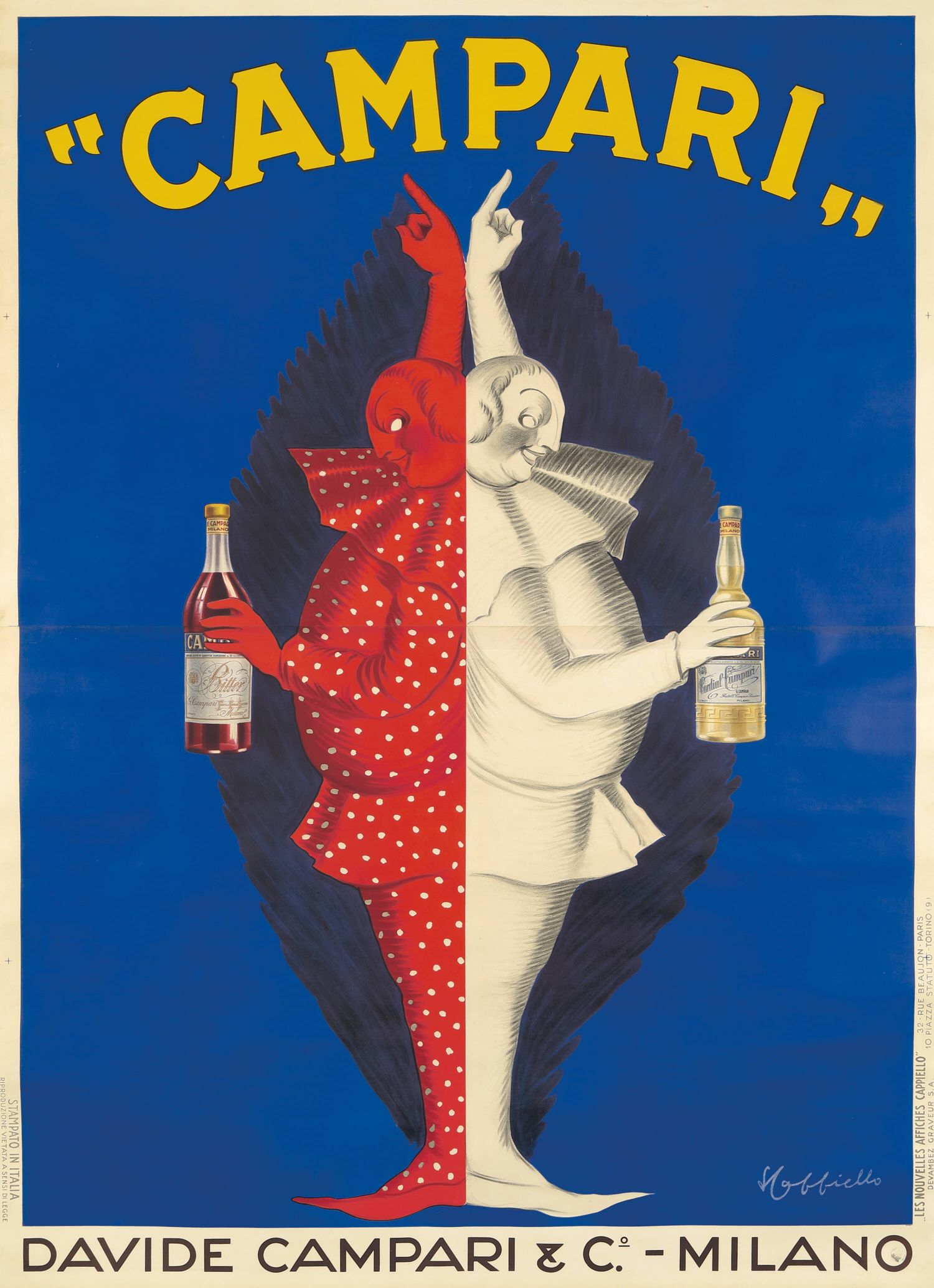 "Cordial Campari, Liquor" de Leonetto Cappiello