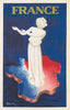 "France" de 1937 por Leonetto Cappiello