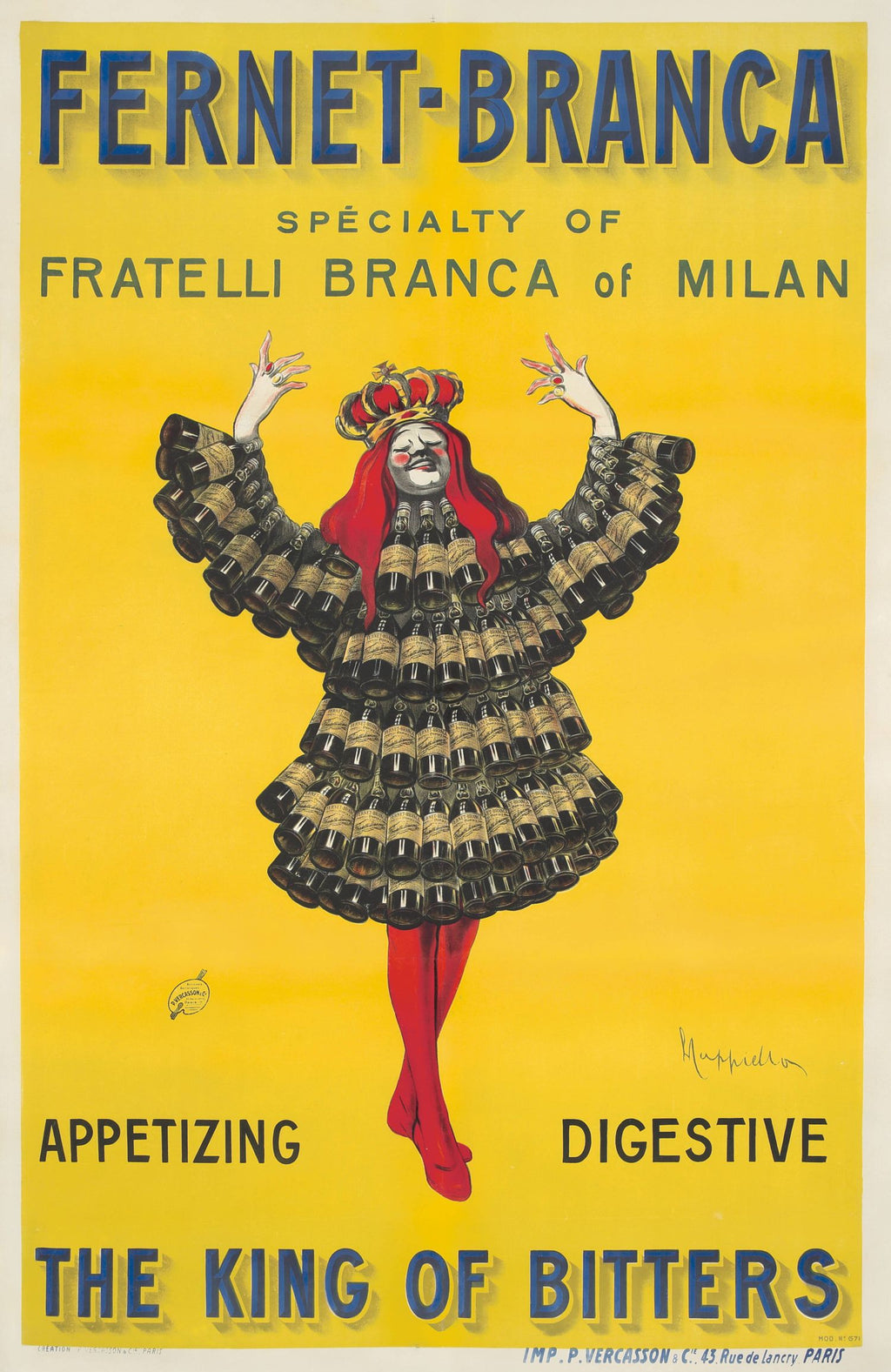 "Fernet Branca" de Leonetto Cappiello