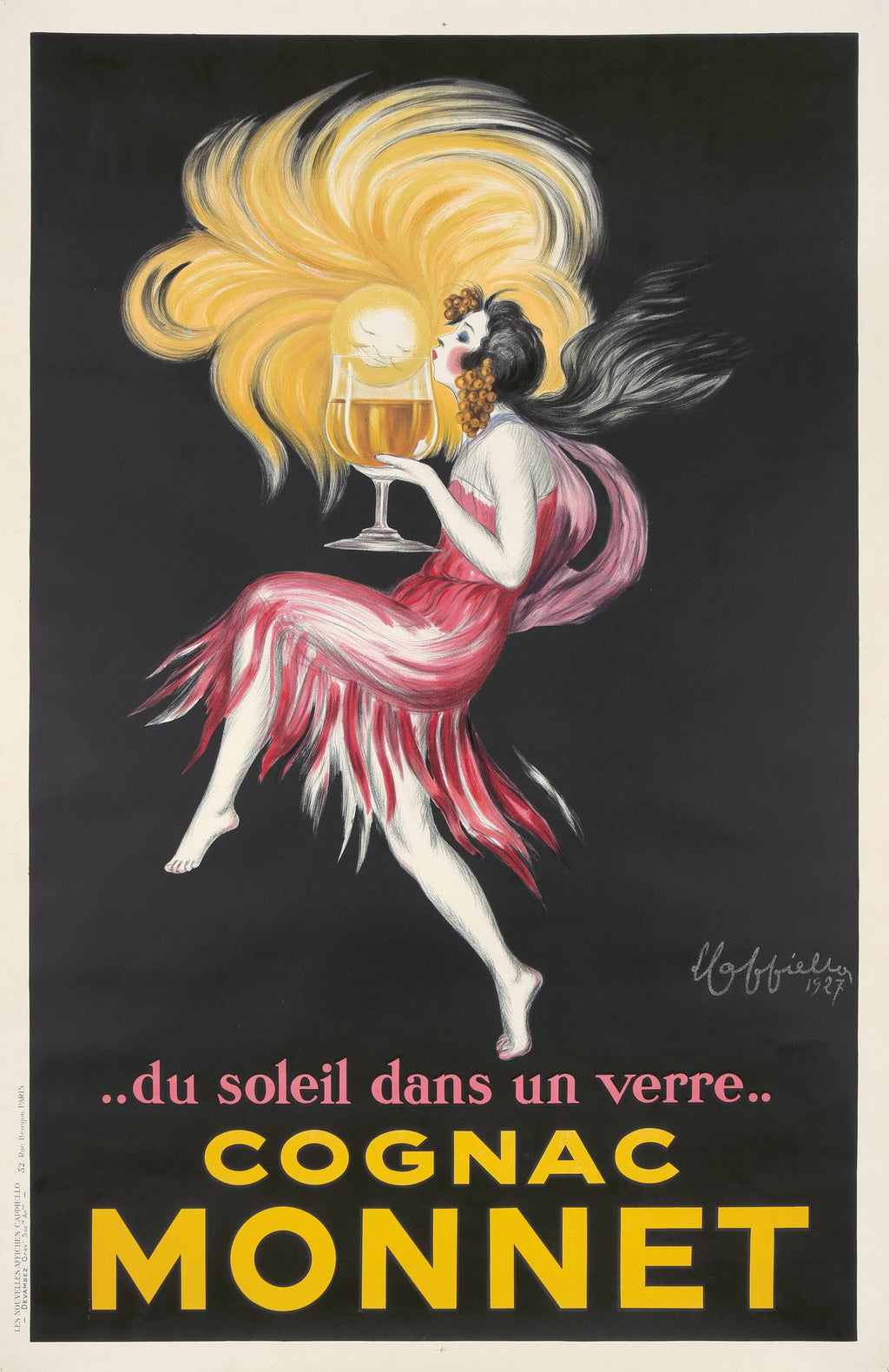 "Cognac Monnet" de Leonetto Cappiello