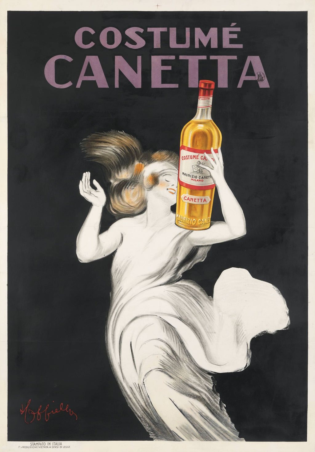 "Costumé Canetta" de Leonetto Cappiello