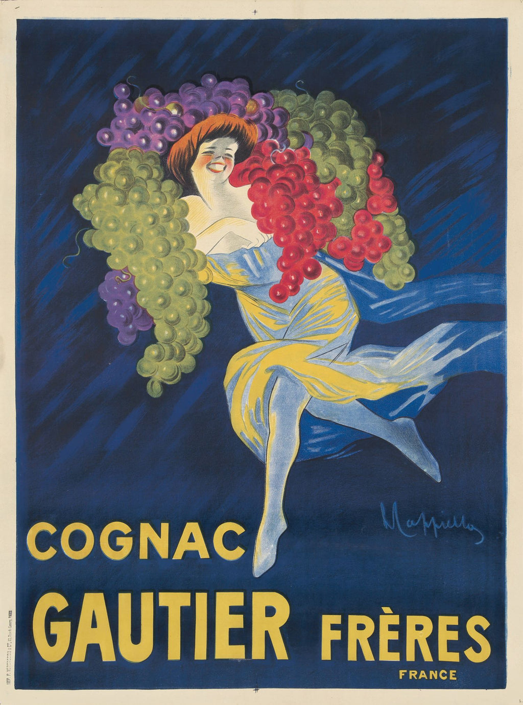 "Cognac Gautier Frères" de Leonetto Cappiello