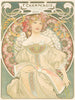 "F. Champenois" de Alphonse Mucha