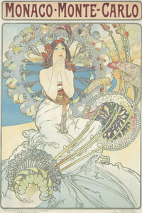 "Monaco Monte-Carlo" de Alphonse Mucha