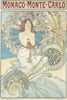 "Monaco Monte-Carlo" de Alphonse Mucha