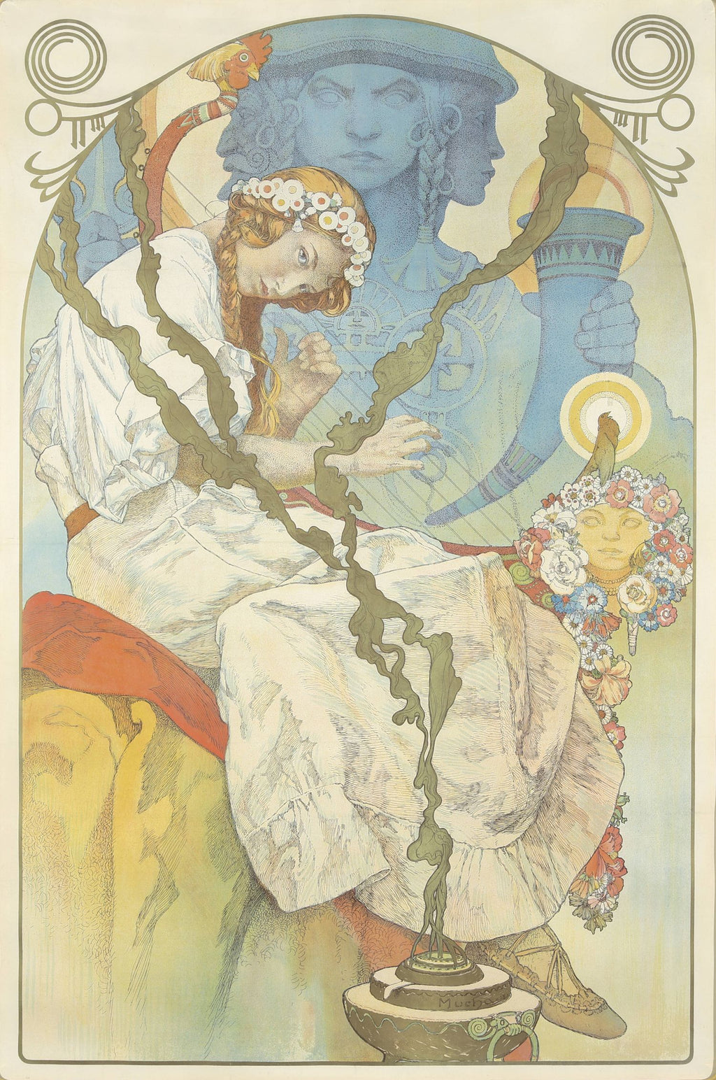 "La Epopeya Eslava" de Alphonse Mucha