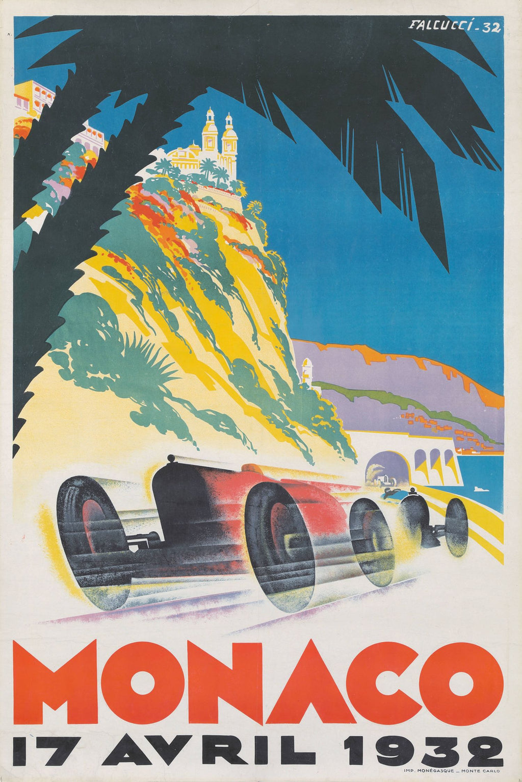 "Gran Premio de Mónaco 1932" de Robert Falcucci