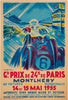 Cartel "Grand Prix de 24 Horas de París 1955" de Géo Ham