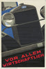 Póster "Sobre todo económico" de Ford en alemán