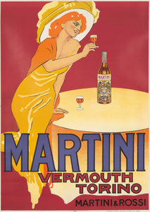 "Martini Rosso" de Marcello Dudovich