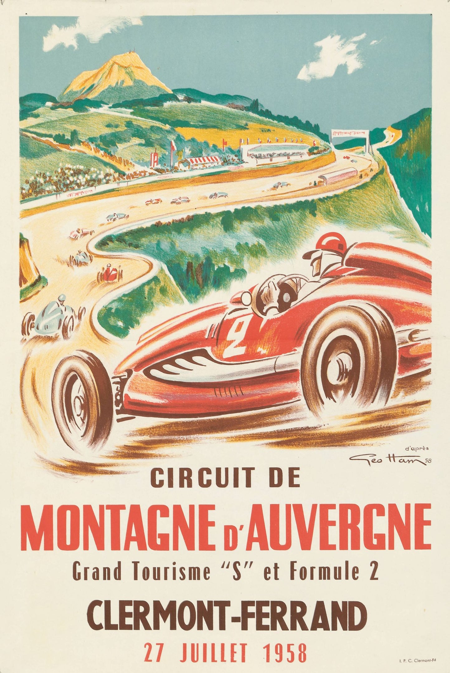 "Circuito de montaña de Auvernia" de Géo Ham