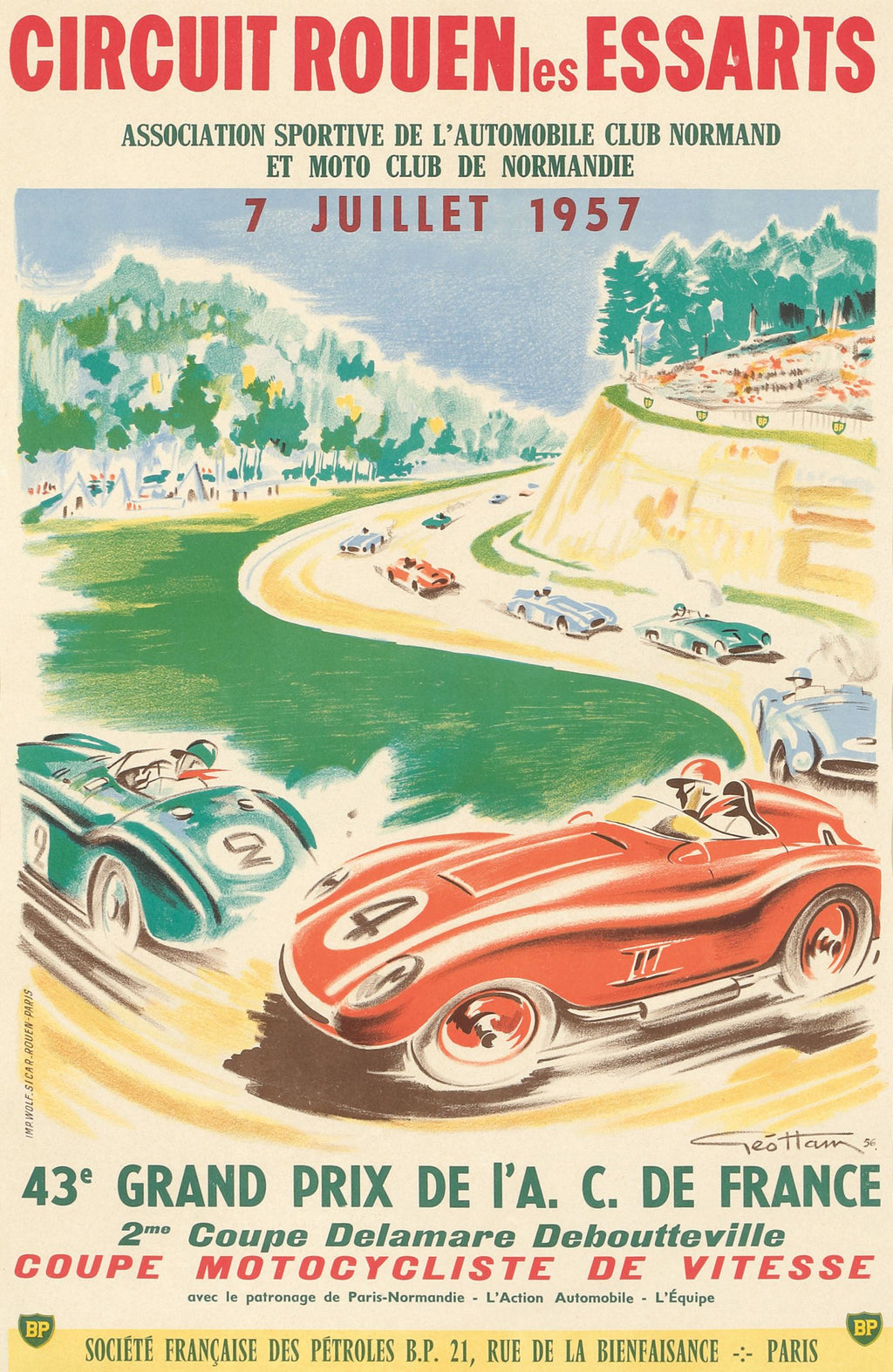 "43° Gran Premio de Rouen-Les-Essarts" de Géo Ham