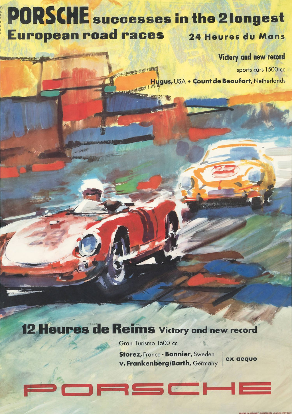 "Victorias de Porsche" de Erich Strenger