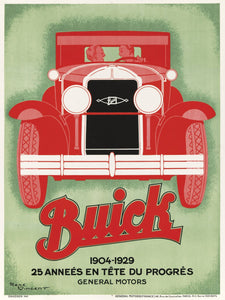 "Buick, 1904-1929: 25 años a la cabeza del progreso" de René Vincent