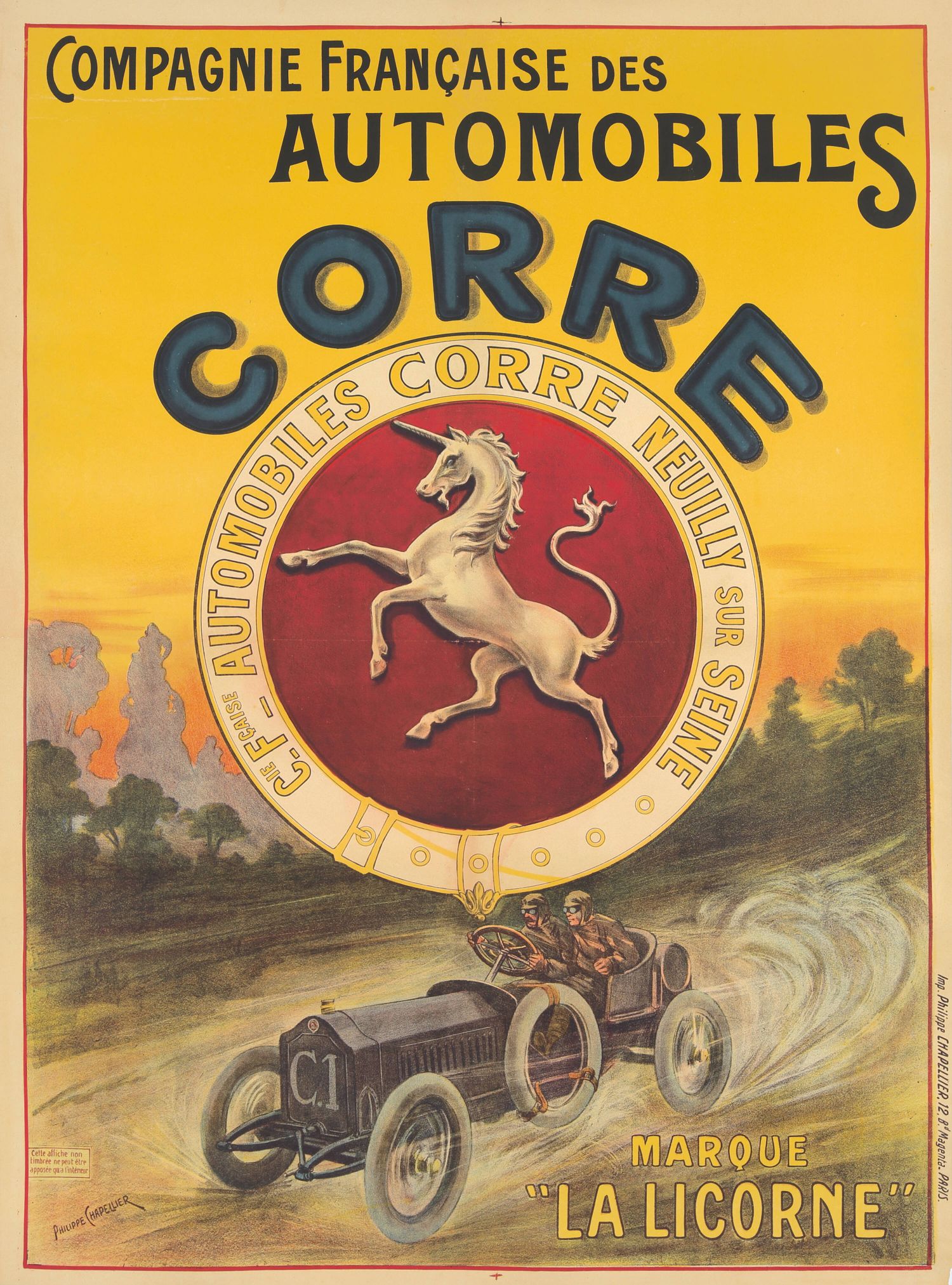 "Corre La Licorne" de Philippe Chapellier