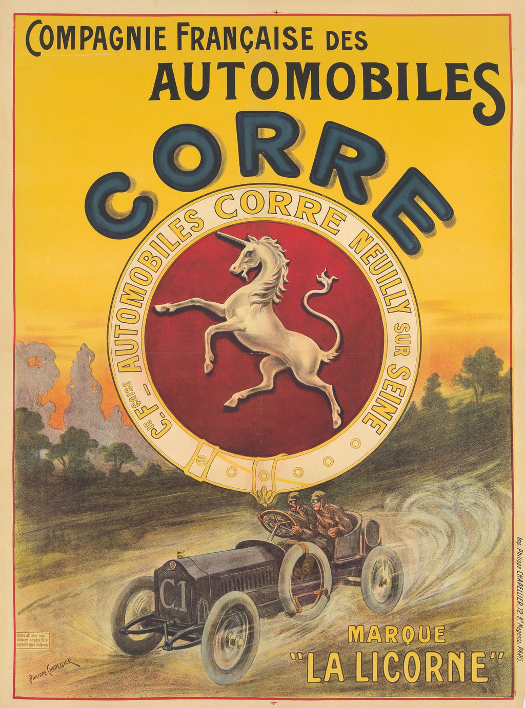 "Corre La Licorne" de Philippe Chapellier